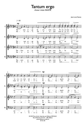Tantum Ergo – Jean-Louis Raemy
