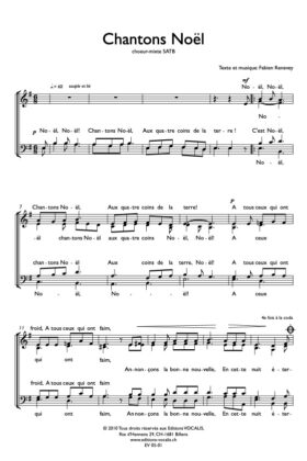 Chantons Noël – Fabien Renevey