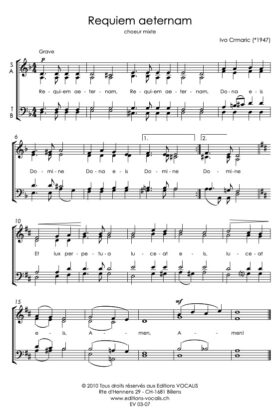 Requiem aeternam – Ivo Crmaric