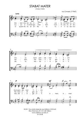 Stabat Mater – Ivo Crmaric