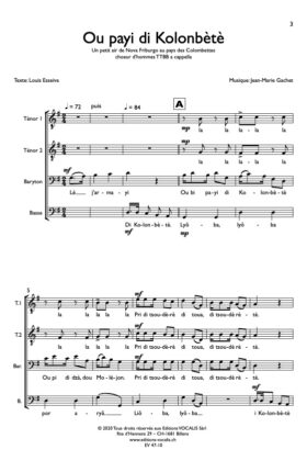 Ou payi di Kolonbètè – Jean-Marie Gachet / Louis Esseiva
