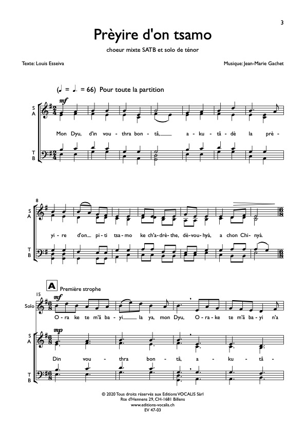 Prèyire d'on tsamo - Jean-Marie Gachet / Louis Esseiva – Image 2