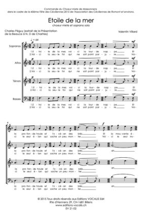 Étoile de la mer – Valentin Villard / Charles Péguy