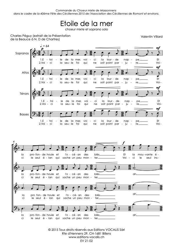 Étoile de la mer - Valentin Villard / Charles Péguy – Image 2