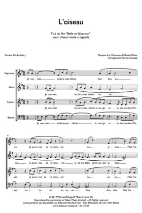 L&rsquo;oiseau – Arr. Florian Crausaz