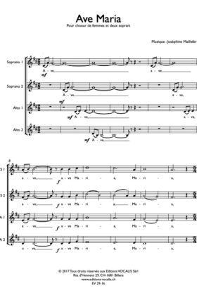 Ave Maria – Joséphine Maillefer