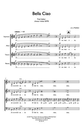 Bella ciao – Arr. Joséphine Maillefer