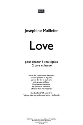 Love – Joséphine Maillefer