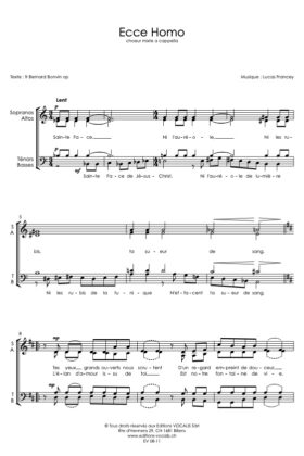 Ecce Homo – Lucas Francey / Fr. Bernard Bonvin
