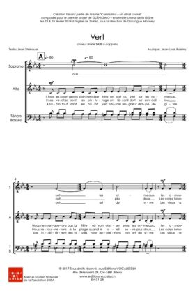 Vert – Jean-Louis Raemy / Jean Steinauer