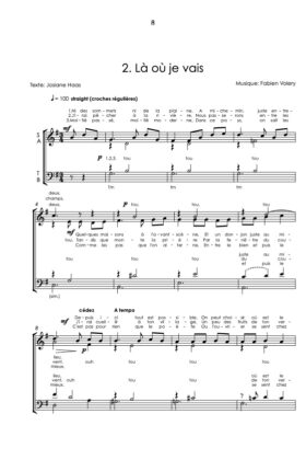 Là où je vais  – Fabien Volery / Josiane Haas