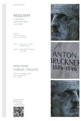 Requiem in memoriam A. Bruckner (partition chœur) - Jean-Claude Bossel