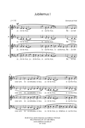 Jubilemus – Emmanuel Violi