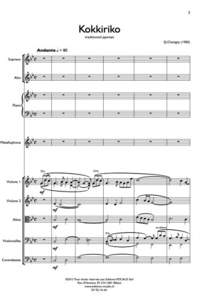 Kokkiriko (partition direction) – Quentin Chevigny