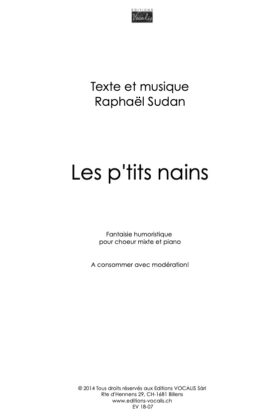 Les p’tits nains – Raphaël Sudan