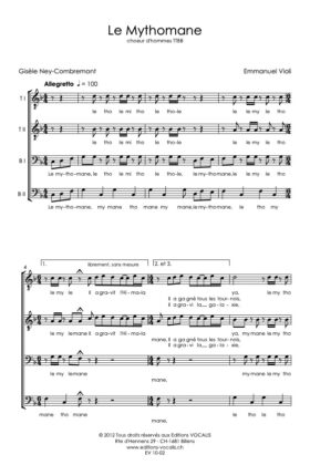 Le mythomane – Emmanuel Violi / Gisèle Ney-Combremont
