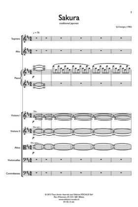 Sakura (partition direction) – Quentin Chevigny