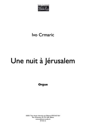 Une nuit à Jérusalem – Ivo Crmaric
