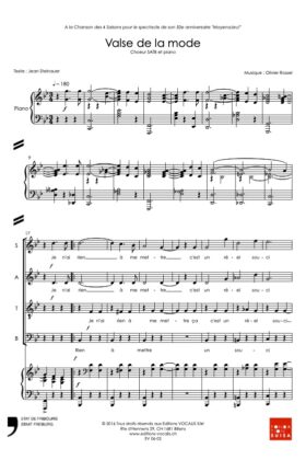 Valse de la mode – Olivier Rossel / Jean Steinauer