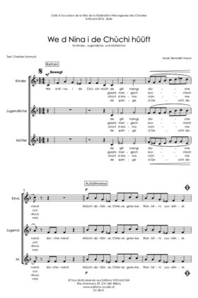 We d Nina i de Chùchi hûüft – Benedikt Hayoz / Christian Schmutz
