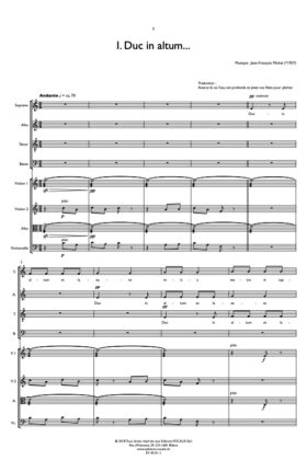 Les chemins de Pierre (partition de direction) – Jean-François Michel / Pierre Schuwey